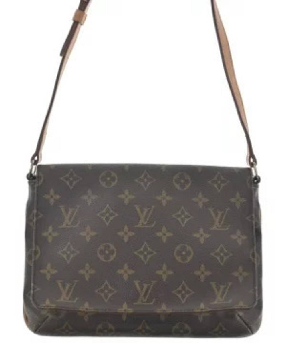 Louis Vuitton Shoulder Bag Brown All over